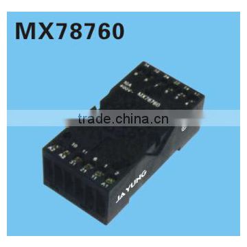 HEIGHT Hot Sale MX78760 Relay Socket /11 pin Relay Socket/Socket for relay with High Quality Factory Price