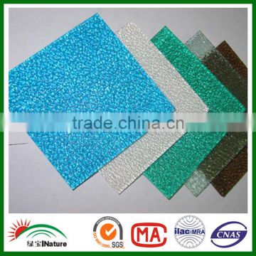 bathroom board Big diamond polycarbonate sheet.11.11PC solid embossed sheet for gym cover.Pc diamond sheet