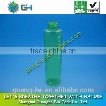 100ml Non-toxic crystal biodegradable pla clear bottles for cosmetics