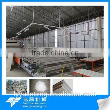 Semi-automatic paper faced gypsum board production machinery