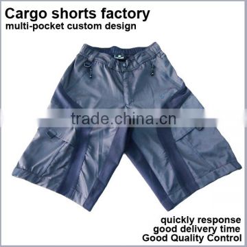 6 pocket custom design Cheap mens Cargo Shorts