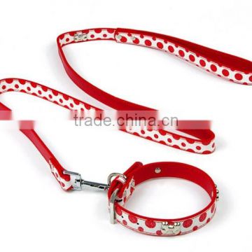 luxury high quality metal clips fashion pet collars leashes