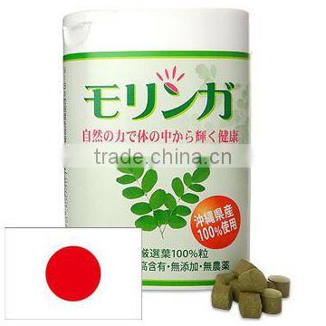 Effective MORINGA tablets with several minerals for healthy food