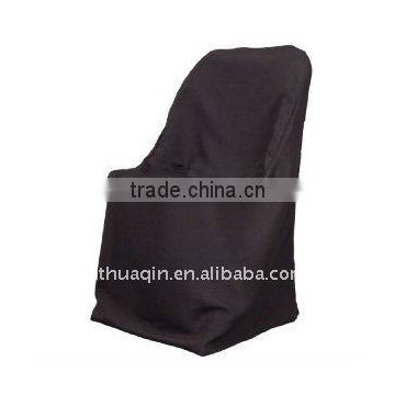 Polyester folding chair cover wedding chair cover good market folding chair cover