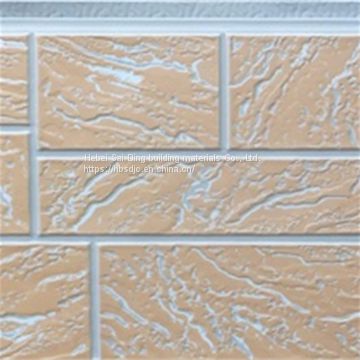 China Hebei Sai Ding building materials Co., Ltd. metal embossing thermal insulation board Insulated Wall Panels