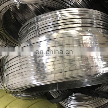 cold drawn 1.5mm ss flat wire 1.4301