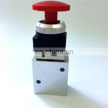 GOGO ATC Pneumatic 2 way air Manual Mechanical valve hand control valves 1/8 inch MOV-02 wheel type with roller button