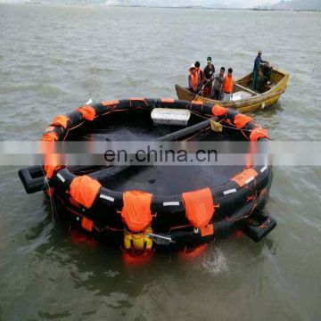 Latest SOLAS Approved Open Reversible Inflatable Life Raft With CCS Certificate