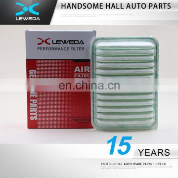 China Brand Car Auto Engine 17801-21050 auto air filter for toyo ta corolla