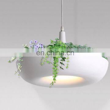 Modern plant chandelier and simple save energy lamp & coffee plants creative lighting