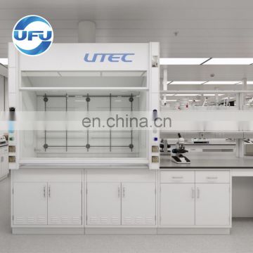 Lab Furniture Steel Fume Hood with Gas Connection