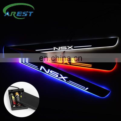 Carest 2PCS LED Door Sill For Honda NSX I Convertible (NA) 1995-2005 Door Scuff Plate Acrylic Car Welcome Light Accessories