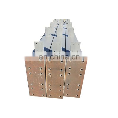 building construction steel structure q235 standard sizes steel structure parts price