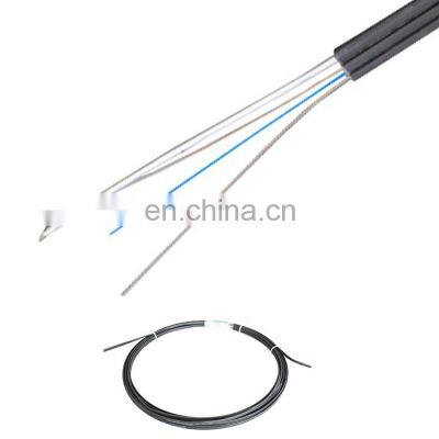2 core outdoor aerial type fiber optic ftth drop cable price list
