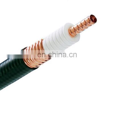 PVC jacket telecom feeder cable 7/8 rf coaxial cable 50 ohm high flexibility