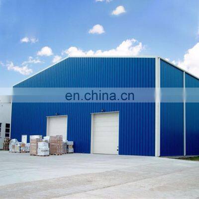 Light weight industrial prefab build workshop steel structure warehouse workshop