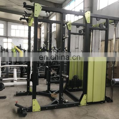 High quality professional popular commercial gym equipment multifunction inregrated training rack