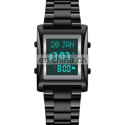 Qibla watch 2021new arrival Muslim Prayer Azan watch with Qibla direction Skmei 1815 support custom logo men digital wristwatch