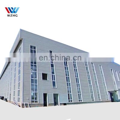 steel structure prefabricated for multi story metal factory office building drawing