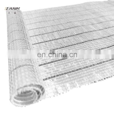 Heavy duty 90% shading 130gsm polyester film aluminum outdoor foil net greenhouse available