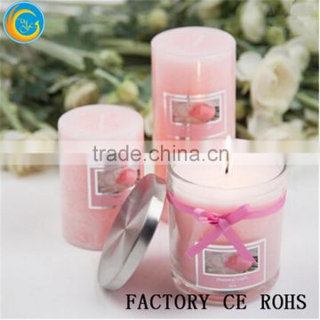 Online /Tea lights & Candle Holder With Lids /Glass Votive Holder With Wax For Wedding & Home