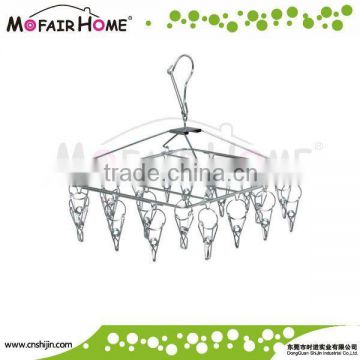 New Products Square Folding Metal Clip Hanger