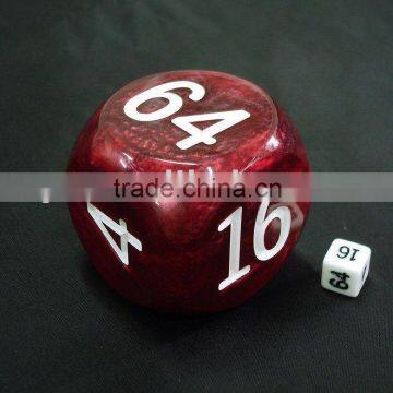 Acrylic dice