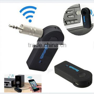 3.5mm Car Kit Bluetooth CSR4.0 Audio Receiver With Volume Control Button And Hands-free phone Calls