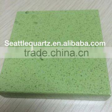 Green quartz countertop,slab