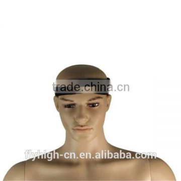 black color cotton promotional bulk sport headbands