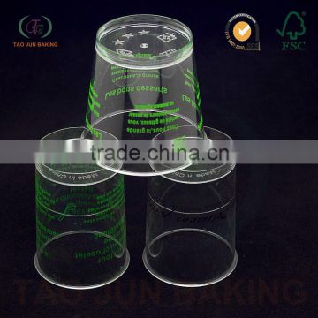 plastic mousse cups