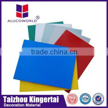 Alucoworld curtain wall acp /pvdf coated aluminum composite panels