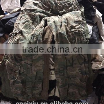 High quality used cargo pants for Africa