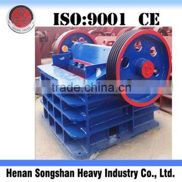 Core jaw crusher in sand making plant