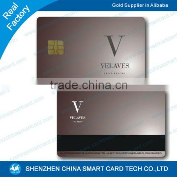 Plastic PVC SLE5528 SLE4428 chip smart card