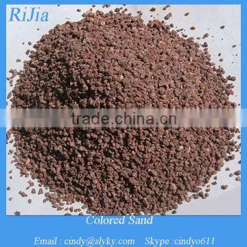 natural colored sand supplier