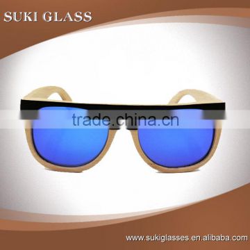 Handmade china manufacturer UV400 polarized cheap bamboo eyewear