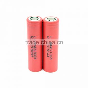 100% Authentic LG18650HE2 2500mAh 20A 3.7V rechargeable li-ion battery for big mod/vape e-cig 18650he2 rechargeable battery