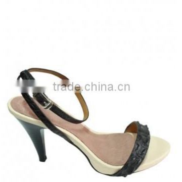 Crocodile leather high heel shoes SWPS-004