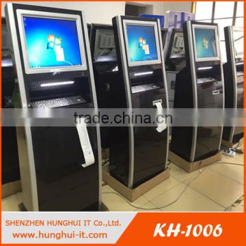 Interactive ticket and sim card vending machine