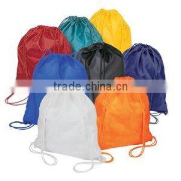 2011 Hot Sell Polyester drawstring bag (promotional drawstring backapck )