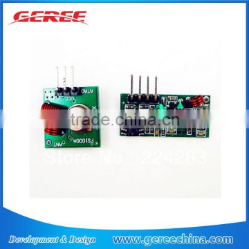433MHZ or 315MHZ RF transmitter and receiver link kit for ARM/MCU WL