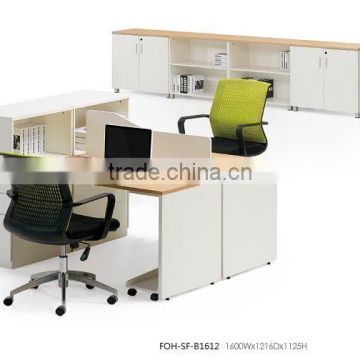 White Office Desk Office Building Furniture (FOH-SF-B1612)