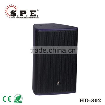 conference professional speaker 8inch two way 500w HD-802 spe speaker