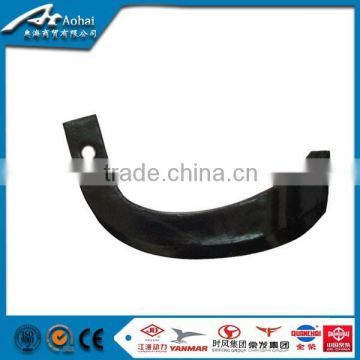 black single hole of rotary tiller blades Agriculture Machinery and spare Parts