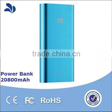 Shenzhen Factory Directly 20000mAh Power Bank with Two USB Output, Wholesale Mobile Power Bank 20000mAh for Smartphone/Tablet