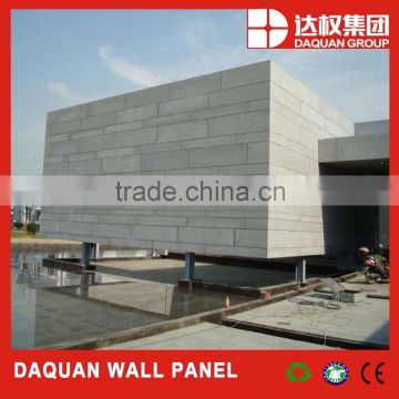 steel structure working with calcium silicate made park lanscape wall cladding system