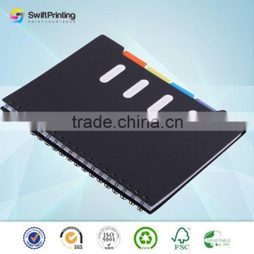 Factory classical bulk spiral bound notebooks printing