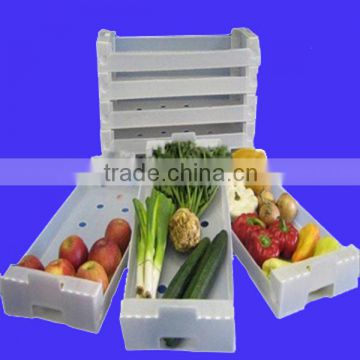 pp recyclable corrugated box for vegetables