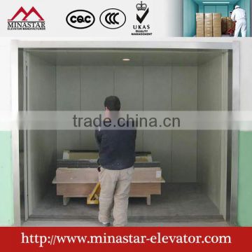 suzhou cheap cargo lift elevator feright elevator